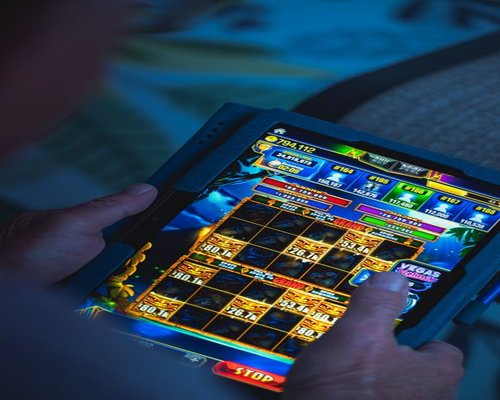 Mobile gaming interface demonstration in Perth
